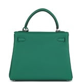 Hermès Kelly 25 Vert Vertigo Togo