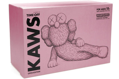 KAWS "Time Off" Vinyl "Pink" Figure