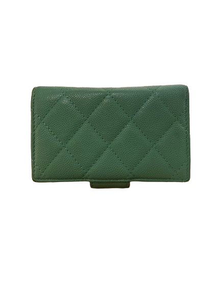 Chanel Mini Wallet Mint Green