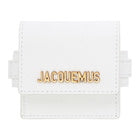 Jacquemus White Le Sac Bracelet Pouch