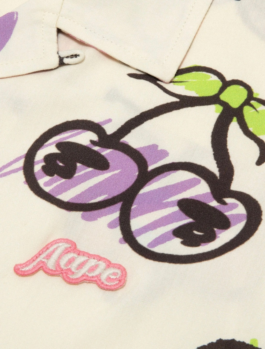 Aape Logo-Print Button-Up Shirt