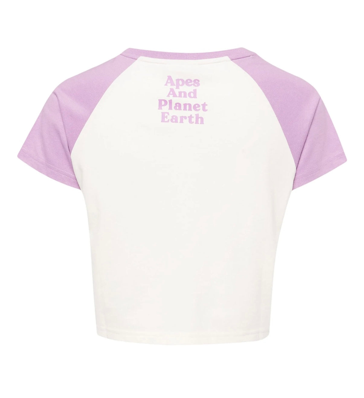Aape Cherry Motif Cropped T-Shirt