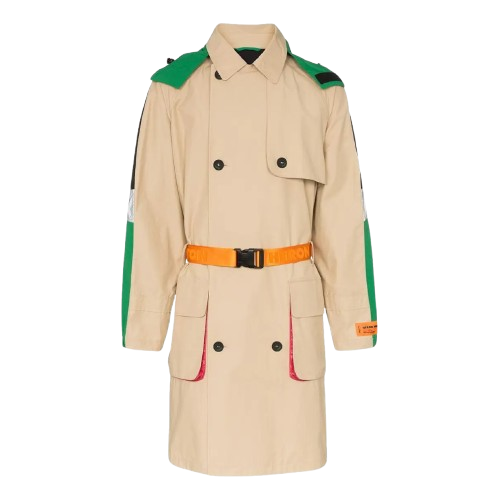 Heron Preston Multi Nylon Trenchcoat Pre-Loved