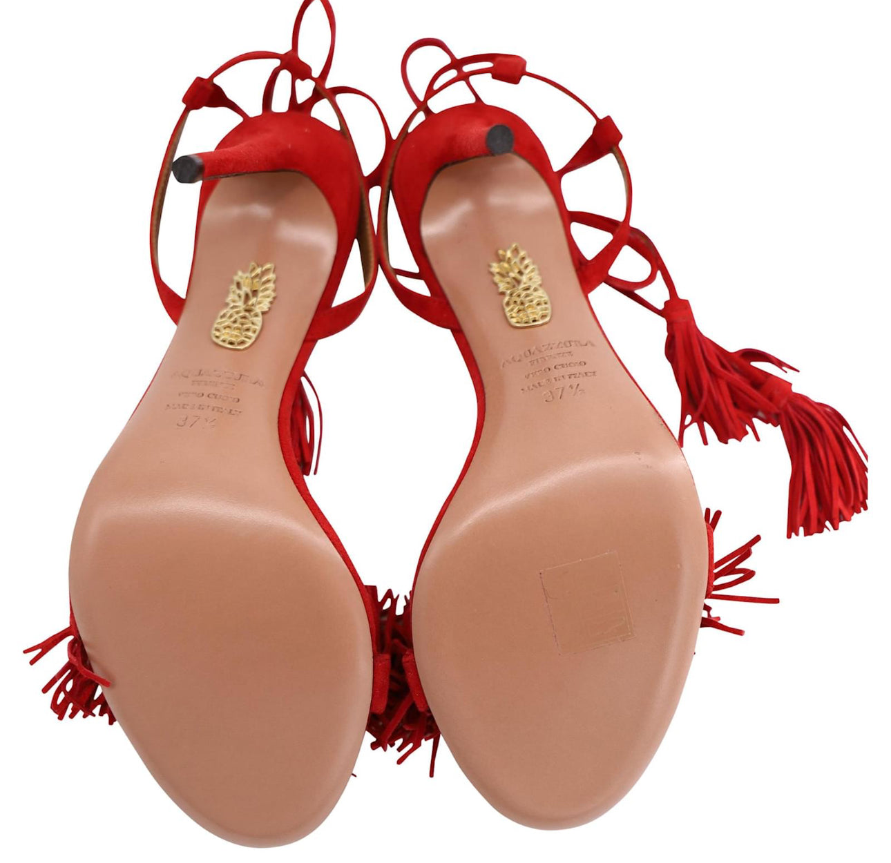 Aquazzura Red Heels Pre-Loved