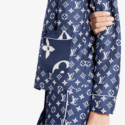 LV Escale Silk Pyjama Set Pre-loved