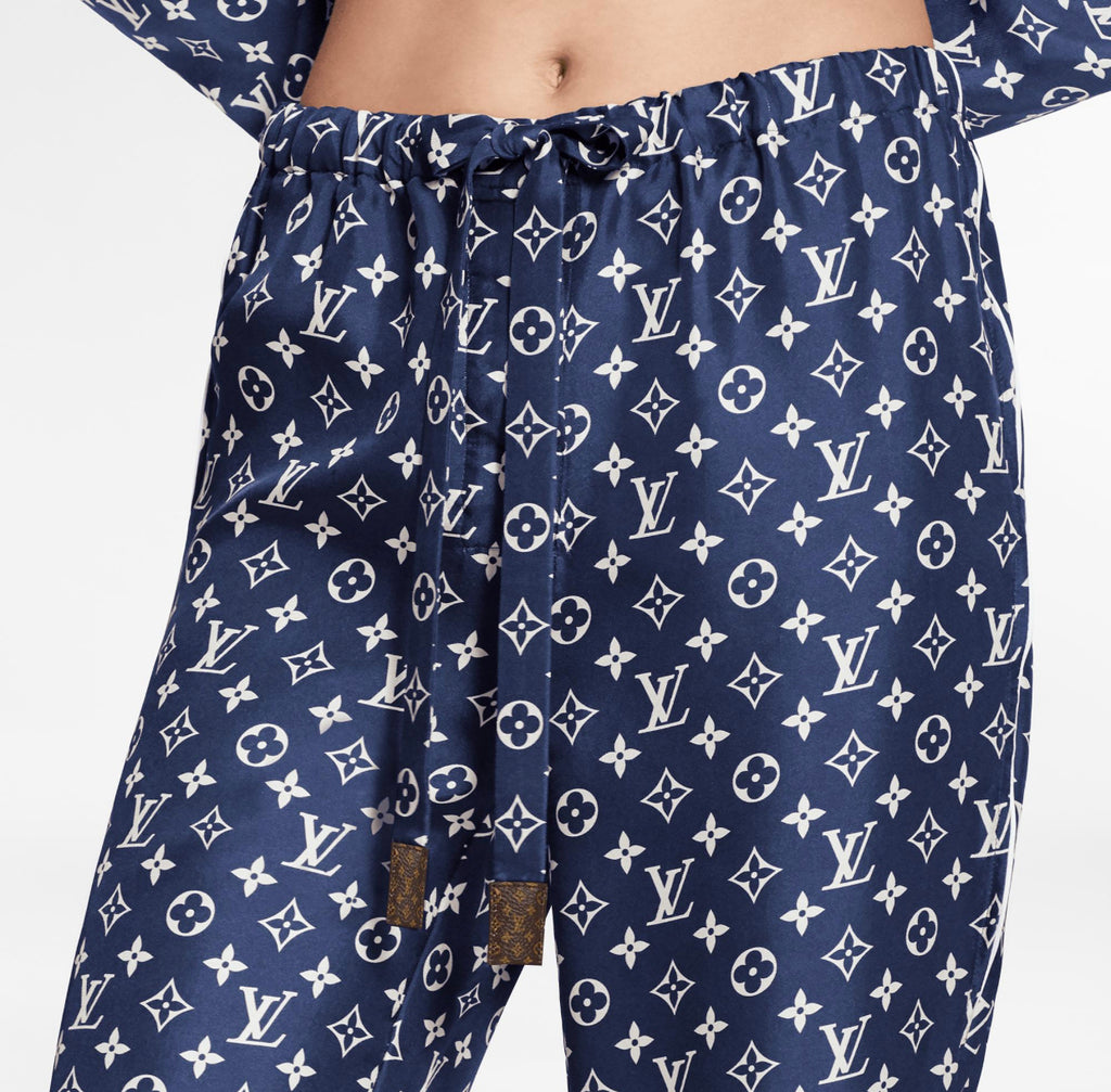 LV Escale Silk Pyjama Set Pre-loved