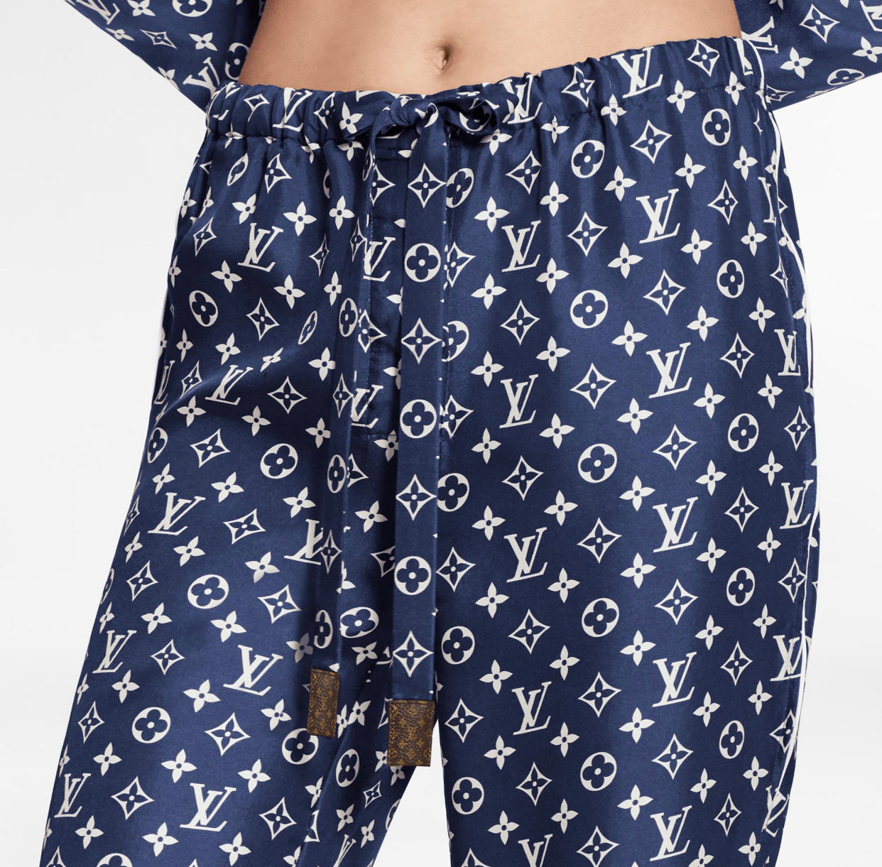 LV Escale Silk Pyjama Set Pre-loved