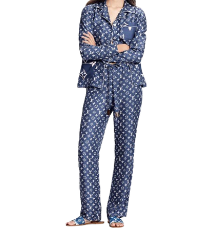 LV Escale Silk Pyjama Set Pre-loved