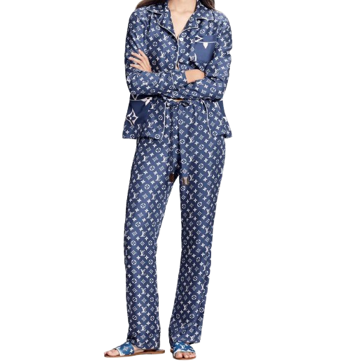 LV Escale Silk Pyjama Set Pre-loved