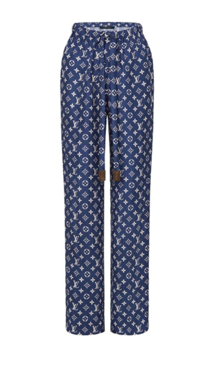 LV Escale Silk Pyjama Set Pre-loved