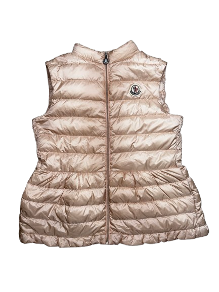 Chaleco Moncler Rosa 12Y Pre-loved