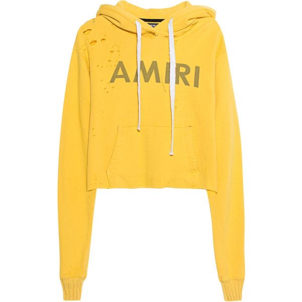 Amiri Cropped Hoodie Pre-Loved