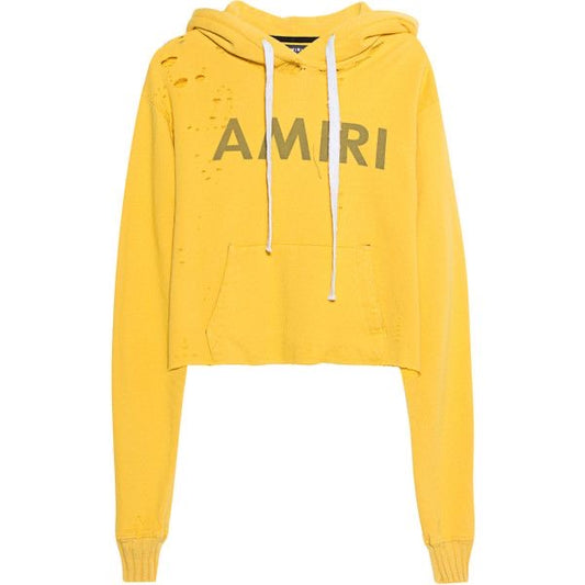 Amiri Cropped Hoodie Pre-Loved