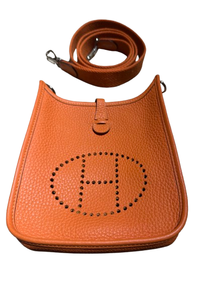 Pre-Owned Hermès Evelyne Mini Orange