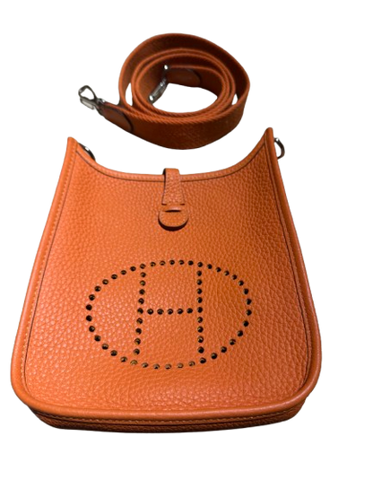 Pre-Owned Hermès Evelyne Mini Orange