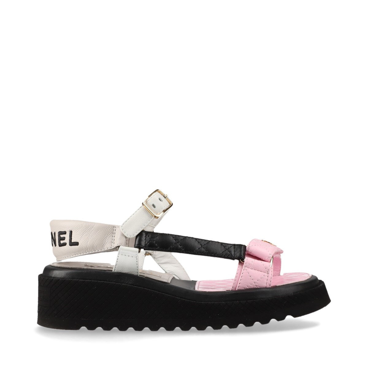 Chanel Dad Sandals Pink Pre-Loved