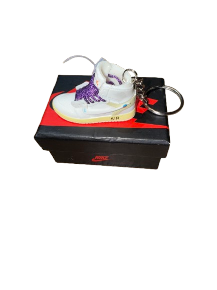 Llavero coleccionable de zapatillas