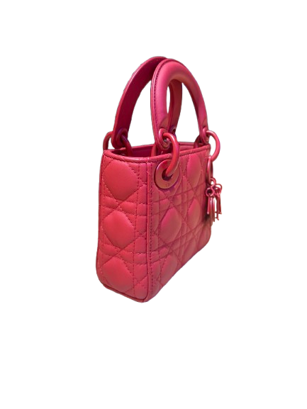 My Lady Dior Mini Bag Red Pre-Loved