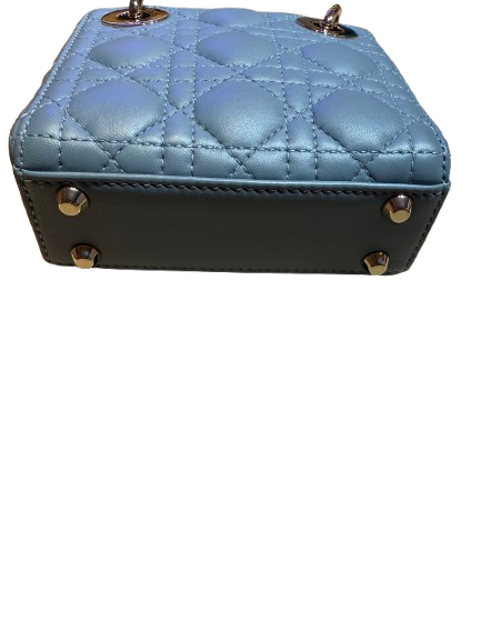 My Lady Dior Nano Bag Blue Pre-Loved