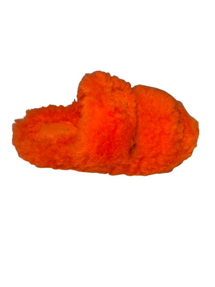 Celine Triomphe Sheep Sandals