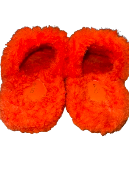 Celine Triomphe Sheep Sandals