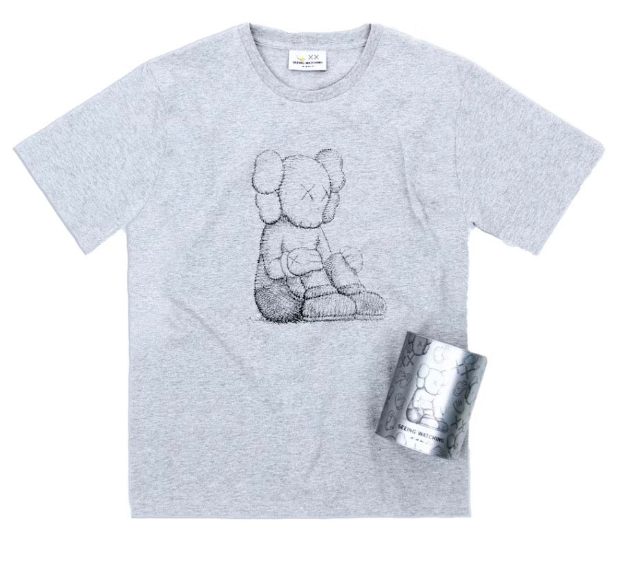 KAWS Seeing/Watching Companion t-Shirt