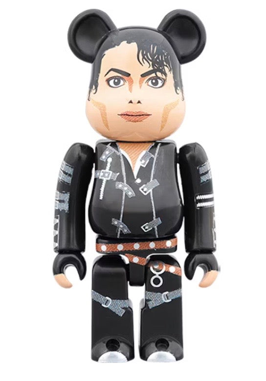 Bearbrick Michael Jackson "Bad" 100% y 400% Set Negro