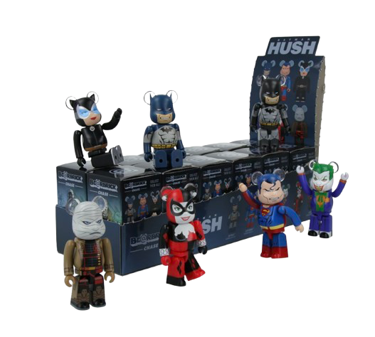 Bearbrick 100% Chase Batman Hush 1 Blind Box