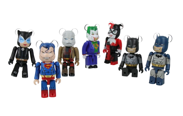 Bearbrick 100% Chase Batman Hush 1 Blind Box