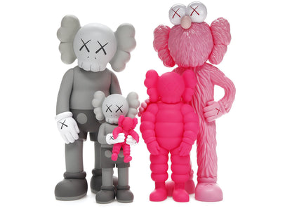 KAWS Family Set Grey/Pink