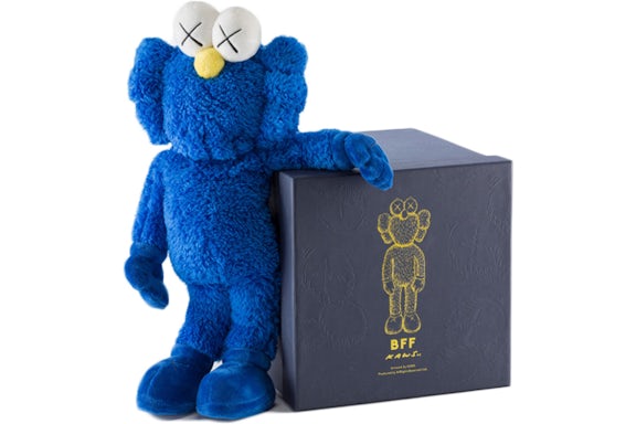 Peluche KAWS BFF Azul