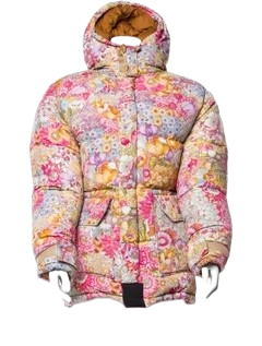 Gucci x North Face 2021 Floral Print Down Jacket