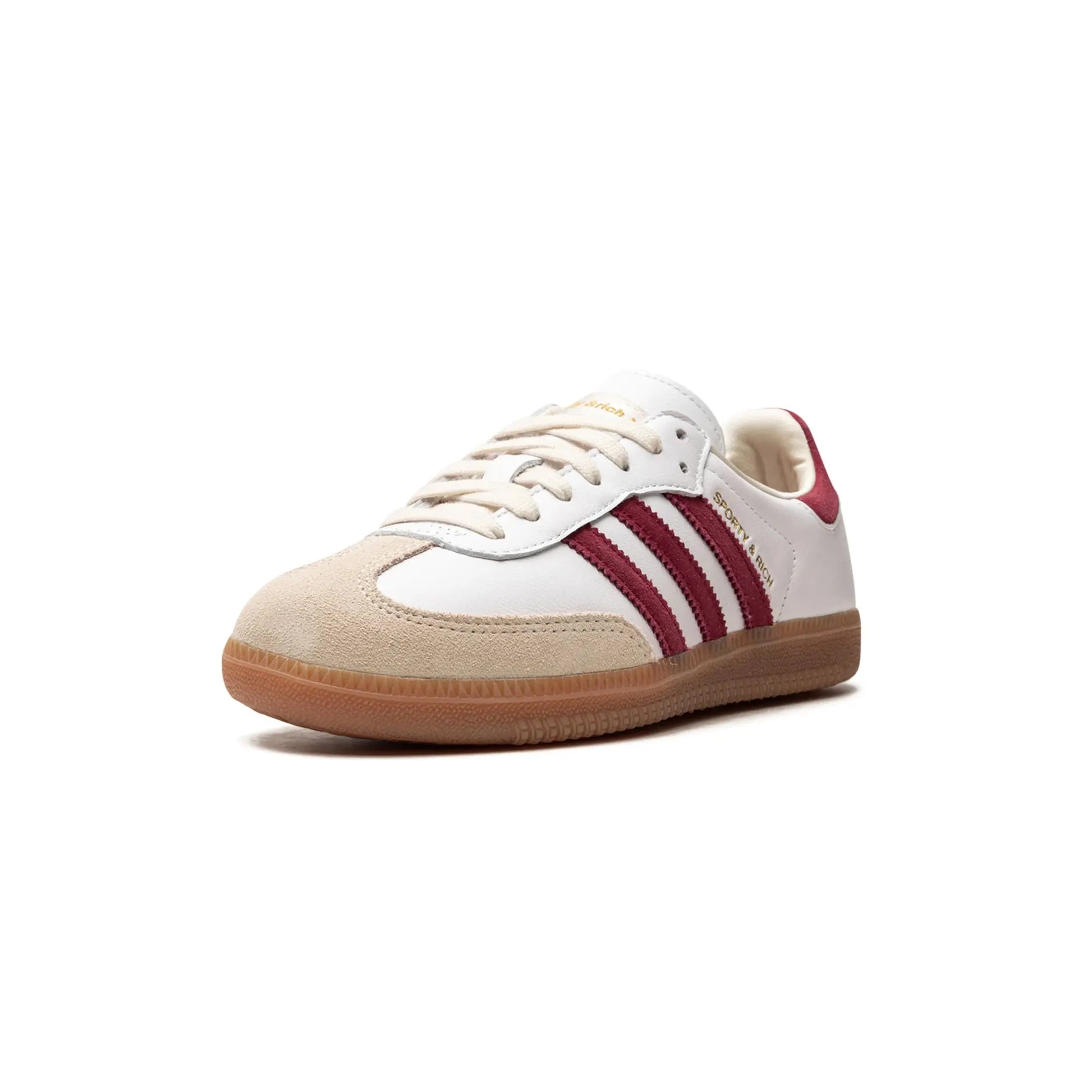 adidas Samba Sporty & Rich White Collegiate Burgundy