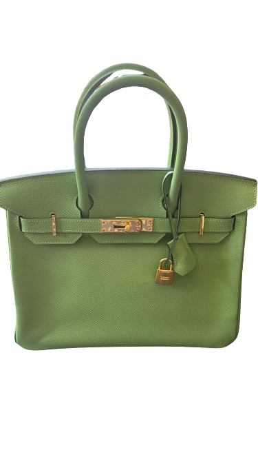 Hermès Birkin 30 Vert Criquet Pre-Loved