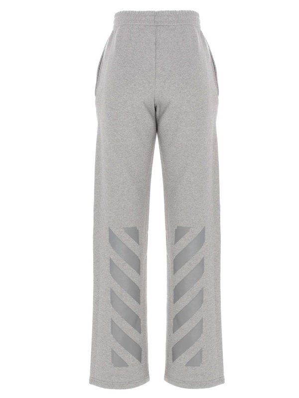 Pantalon de survêtement sportif Off-White Gris