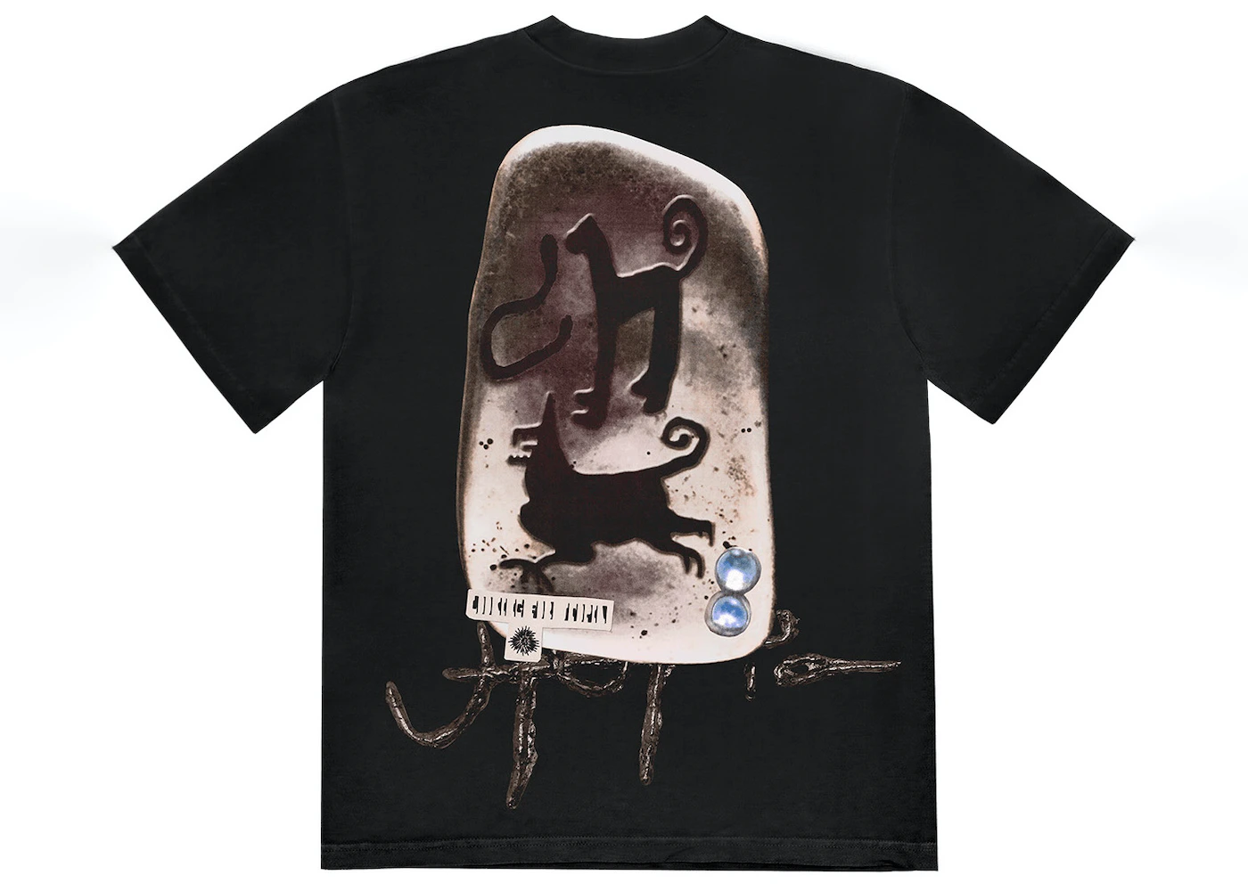 Travis Scott Utopia B5 Tee Black