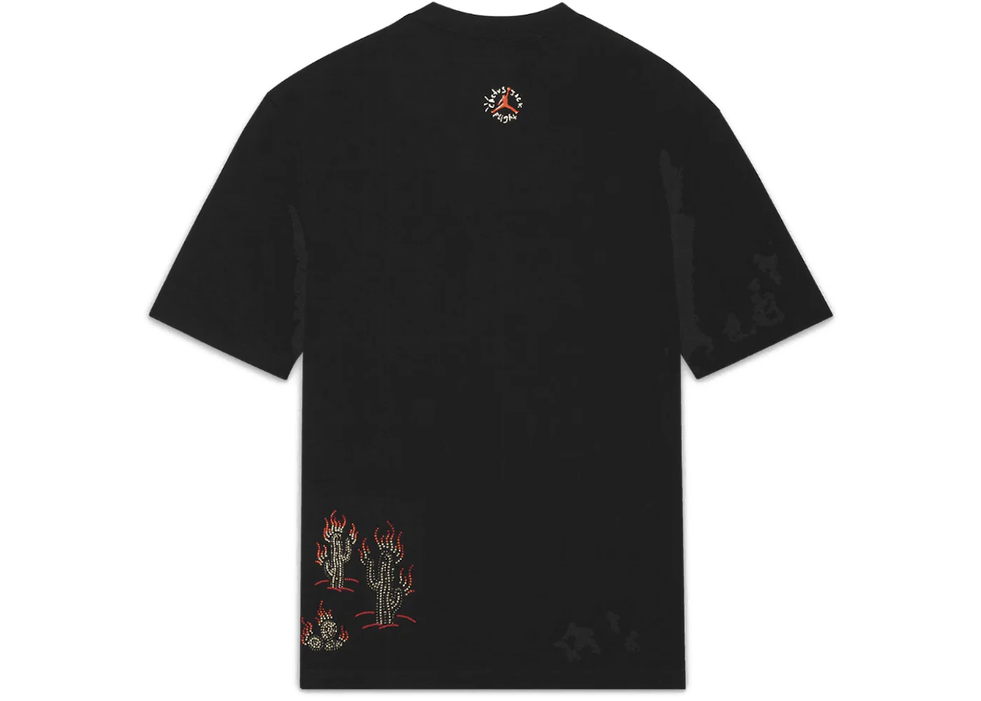 Travis Scott x Jordan Flight Graphic T-Shirt Black