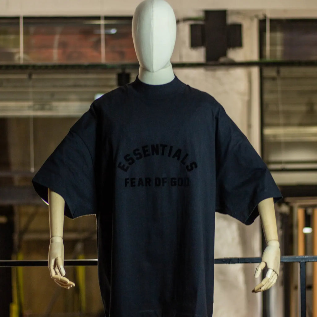 Fear of God Essentials Arch Logo Tee Jet Black
